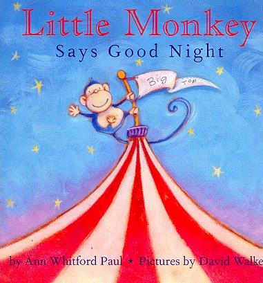 Little Monkey Says Goodnight picture Book