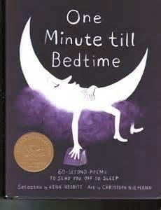 One Minute Till bedtime Poetry Books